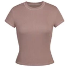 Skims 2PC Cotton Rib T-Shirt & Legging Set
